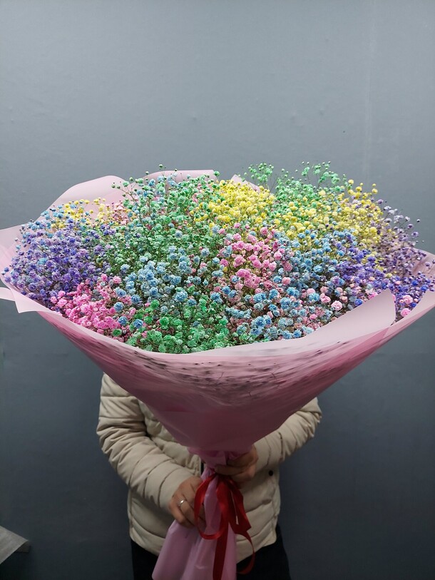 Радуга🌈, артикул F1173082 - 14641 рублей, доставка по городу. Flawery - доставка цветов