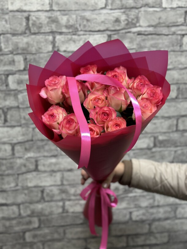 Букет из джумилия (15шт), артикул F1260101 - 9680 рублей, доставка по городу. Flawery - доставка цветов