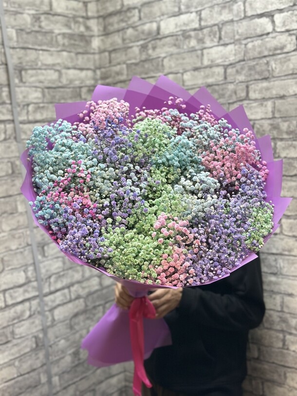 Букет из гипсофилы, артикул F1368991 - 18149 рублей, доставка по городу. Flawery - доставка цветов