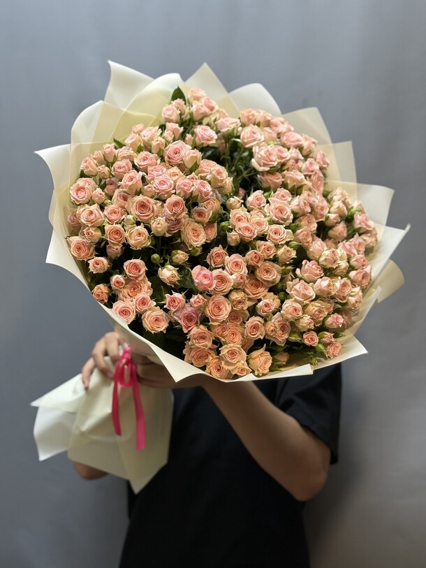 Кустовые розы сорта лидия (39шт), артикул F1423007 - 25500 рублей, доставка по городу. Flawery - доставка цветов