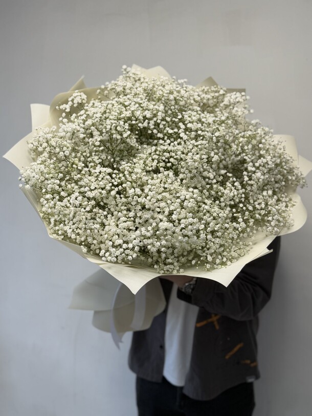 Гипсфоила белая, артикул F1430161 - 8200 рублей, доставка по городу. Flawery - доставка цветов