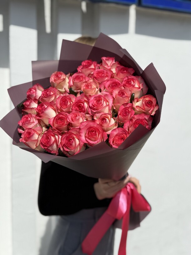 Сочные розы сорта джумилия💖💖💖, артикул F1435888 - 7800 рублей, доставка по городу. Flawery - доставка цветов