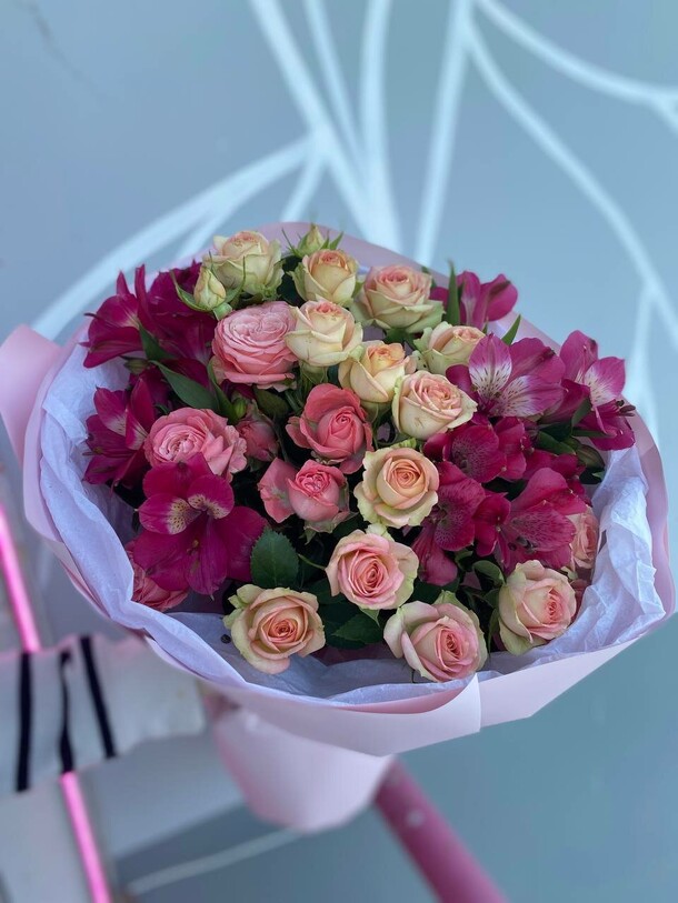 Букет «вдохновение», артикул F1379673 - 7000 рублей, доставка по городу. Flawery - доставка цветов