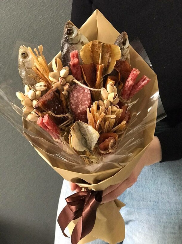 🐟рыбный улов, артикул F1384260 - 6500 рублей, доставка по городу. Flawery - доставка цветов