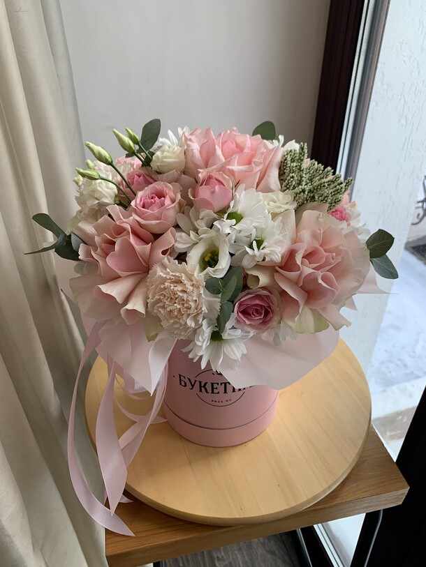 Романтика с французскими розами, артикул F1348609 - 5400 рублей, доставка по городу. Flawery - доставка цветов