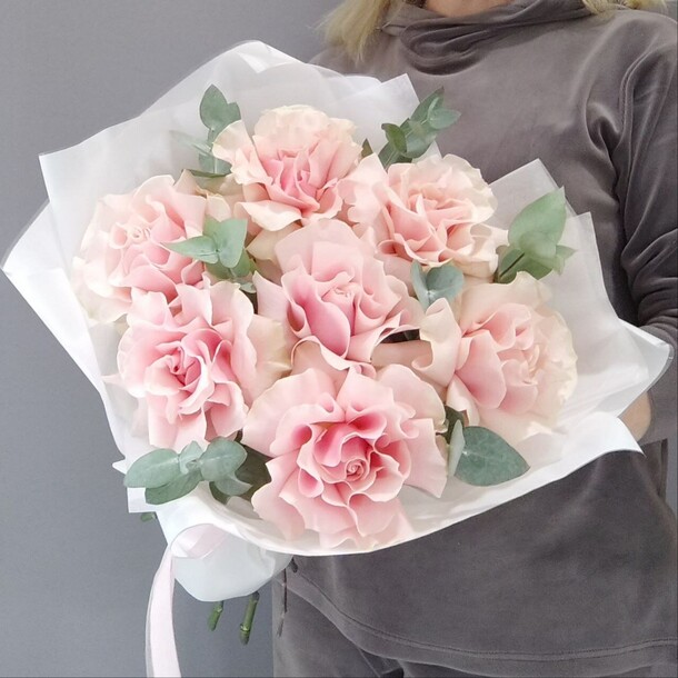 Букет  французских роз, артикул F1334191 - 3990 рублей, доставка по городу. Flawery - доставка цветов