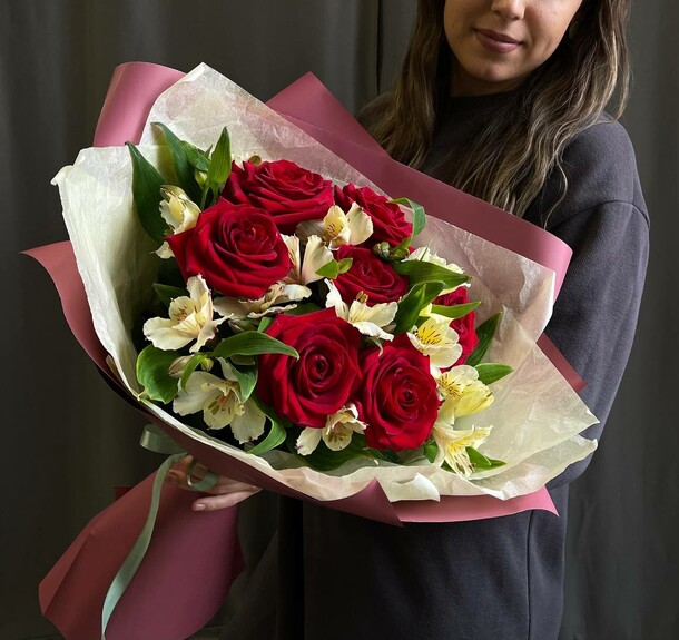 Страсть, артикул F1170147 - 4050 рублей, доставка по городу. Flawery - доставка цветов