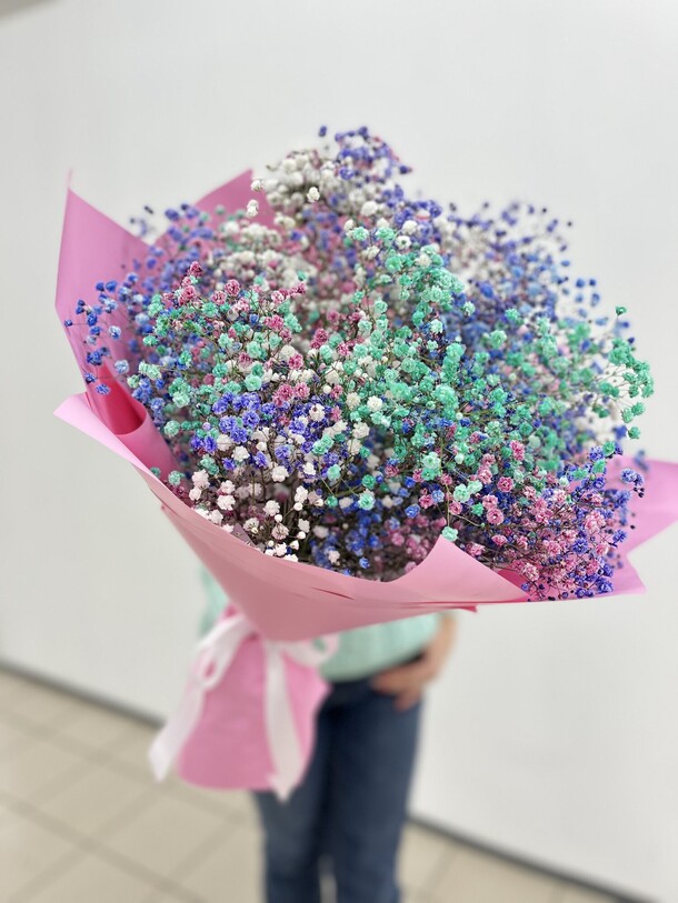 Яркое облако гипсофилы, артикул F1169717 - 3950 рублей, доставка по городу. Flawery - доставка цветов