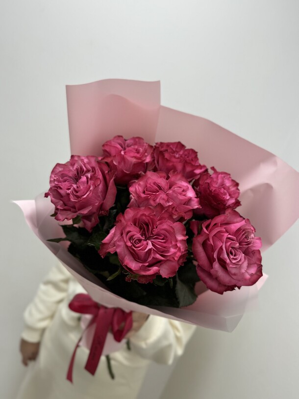 Роза пионовидная букет, артикул F1399195 - 3900 рублей, доставка по городу. Flawery - доставка цветов