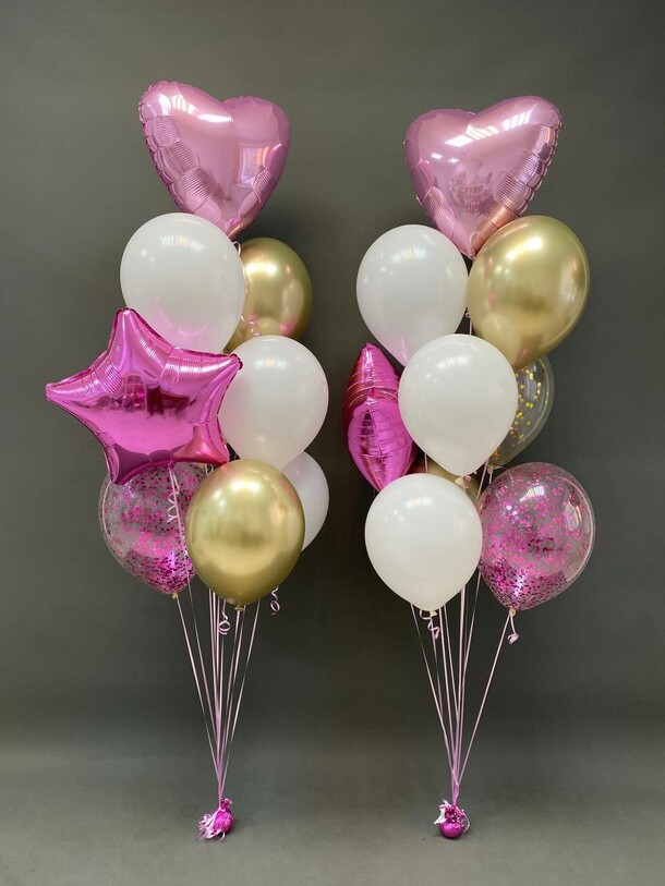 Набор шаров № 261 - для женщины, артикул F1245314 - 4840 рублей, доставка по городу. Flawery - доставка цветов