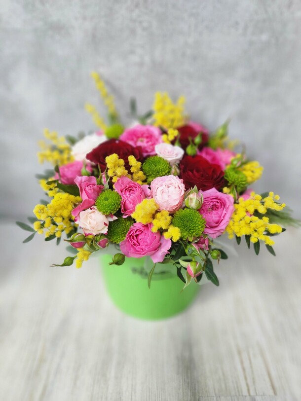 Композиция "аромат весны", артикул F1377328 - 4650 рублей, доставка по городу. Flawery - доставка цветов