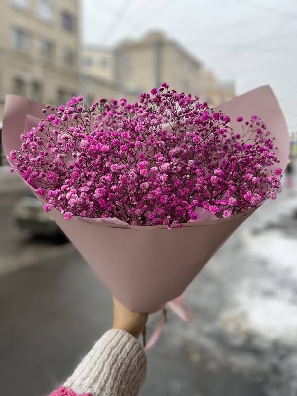 Букет «облако розовое», артикул F1171189 - 3500 рублей, доставка по городу. Flawery - доставка цветов