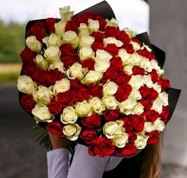 Красное§белое, артикул F1070296 - 29194 рублей, доставка по городу. Flawery - доставка цветов