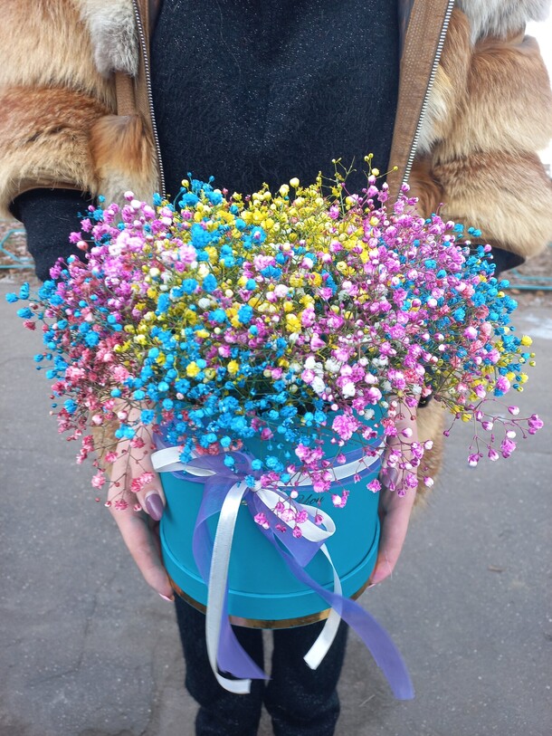 Радужное облако, артикул F1085304 - 6149 рублей, доставка по городу. Flawery - доставка цветов