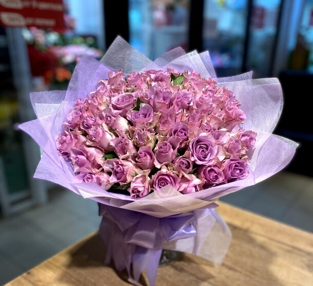 Лавандовое облако, артикул F1085943 - 7174 рублей, доставка по городу. Flawery - доставка цветов