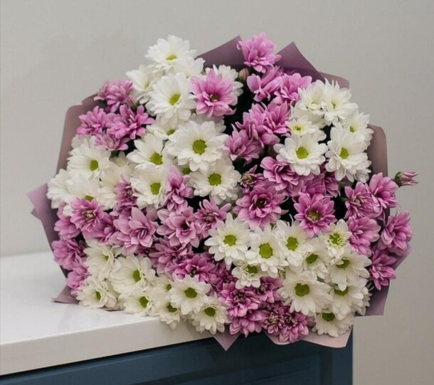 Хризантема, артикул F1122109 - 6589 рублей, доставка по городу. Flawery - доставка цветов
