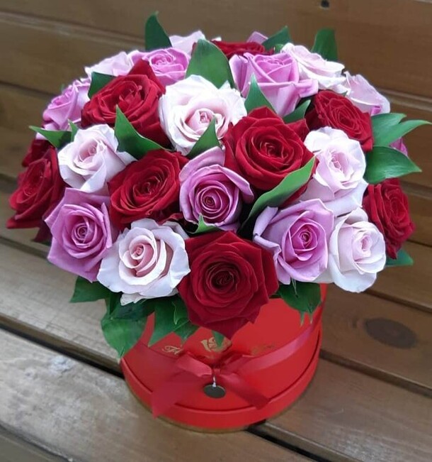 Радуга 🌈, артикул F1158678 - 7306 рублей, доставка по городу. Flawery - доставка цветов