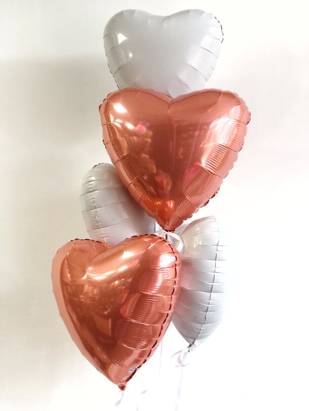 Шары сердца, артикул F1178298 - 2250 рублей, доставка по городу. Flawery - доставка цветов