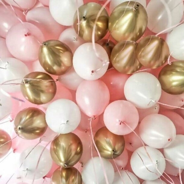 Шары под потолок 20 шт, артикул F1341593 - 3750 рублей, доставка по городу. Flawery - доставка цветов