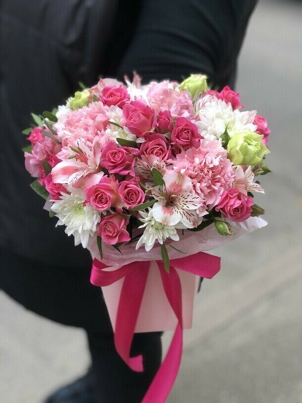 Розовая вата, артикул F1293973 - 1999 рублей, доставка по городу. Flawery - доставка цветов