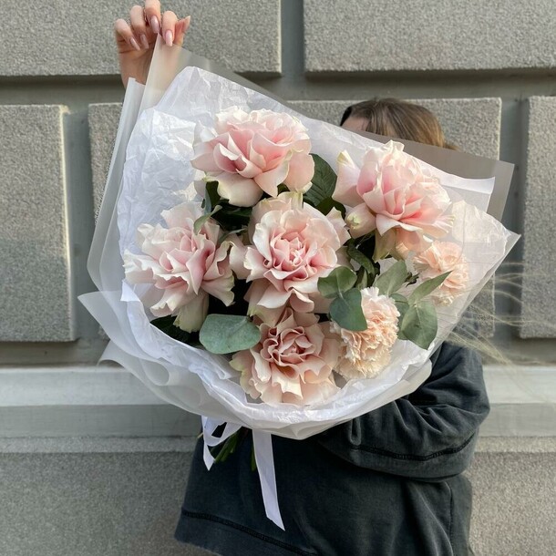 Букет нежность, артикул F1342643 - 3000 рублей, доставка по городу. Flawery - доставка цветов