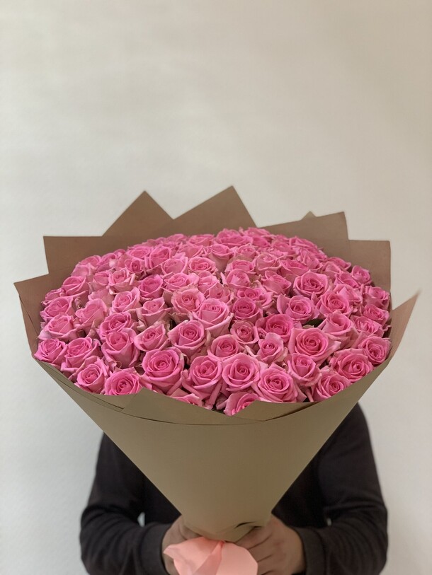 Букет из роз, артикул F1248588 - 32210 рублей, доставка по городу. Flawery - доставка цветов