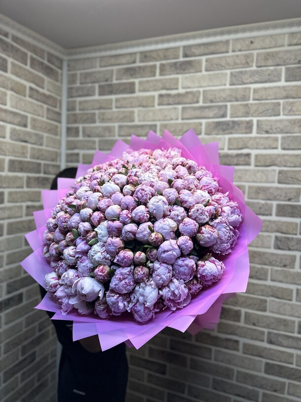 151пионы 😍😍😍, артикул F1294917 - 226270 рублей, доставка по городу. Flawery - доставка цветов