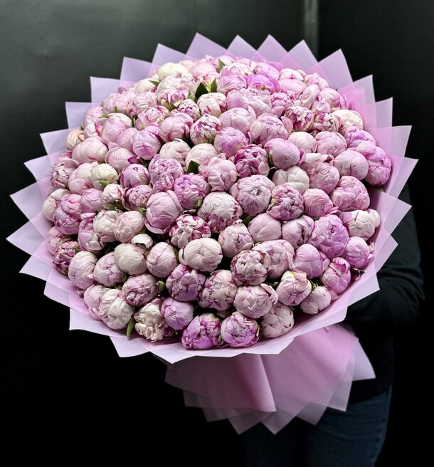 101 пионы 😍😍, артикул F1373562 - 157830 рублей, доставка по городу. Flawery - доставка цветов