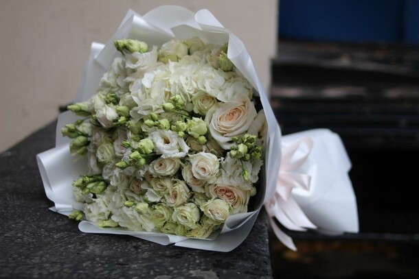 Белеющее утро, артикул F1220856 - 25000 рублей, доставка по городу. Flawery - доставка цветов