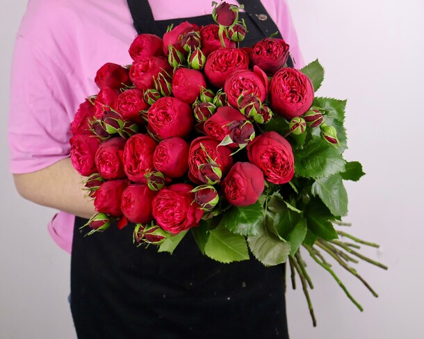 Красные принцессы, артикул F1249462 - 18900 рублей, доставка по городу. Flawery - доставка цветов