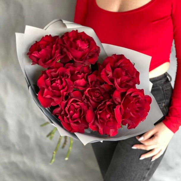 Букет французский поцылуй, артикул F1368339 - 6765 рублей, доставка по городу. Flawery - доставка цветов