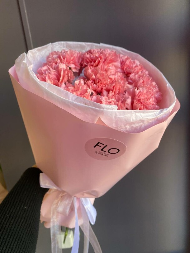 Букет из диантусов, артикул F1325580 - 2100 рублей, доставка по городу. Flawery - доставка цветов