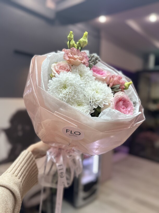 Букет «зефирка», артикул F1327078 - 2350 рублей, доставка по городу. Flawery - доставка цветов