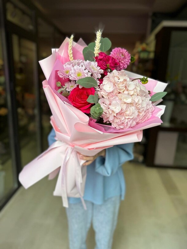 Букет «взбитые сливки», артикул F1332014 - 2900 рублей, доставка по городу. Flawery - доставка цветов