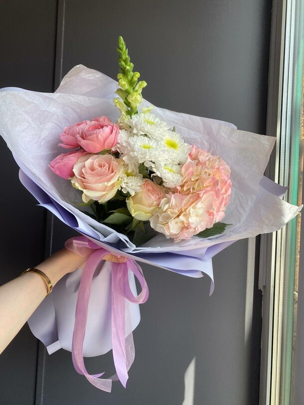 Букет «трепетные чувства», артикул F1334797 - 3500 рублей, доставка по городу. Flawery - доставка цветов