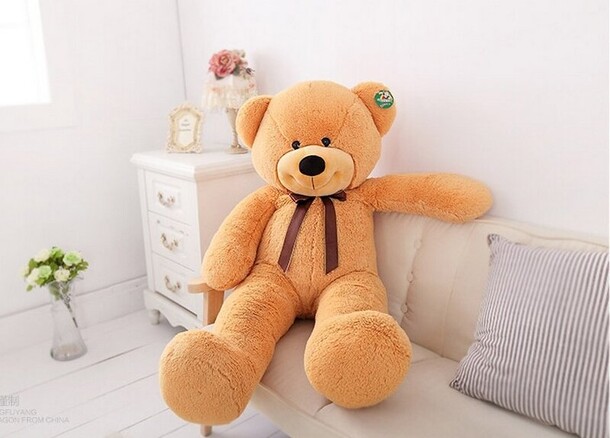 Большой оранжевый мишка, артикул F1248609 - 13500 рублей, доставка по городу. Flawery - доставка цветов