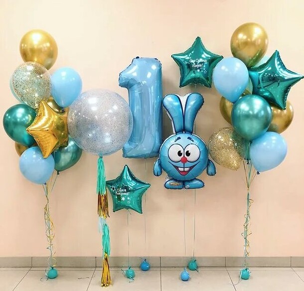 Шары к празднику, артикул F1248612 - 6490 рублей, доставка по городу. Flawery - доставка цветов