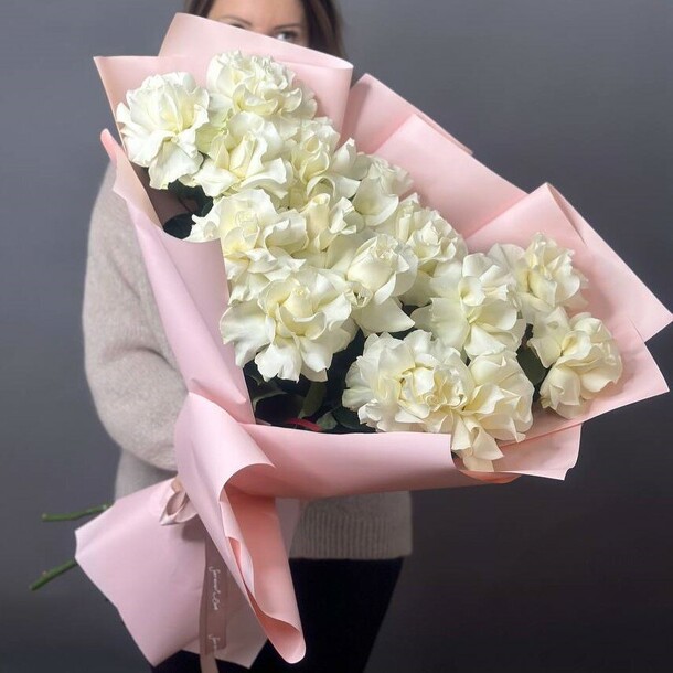 Роза кения 60 см  15 шт, артикул F1252193 - 9280 рублей, доставка по городу. Flawery - доставка цветов