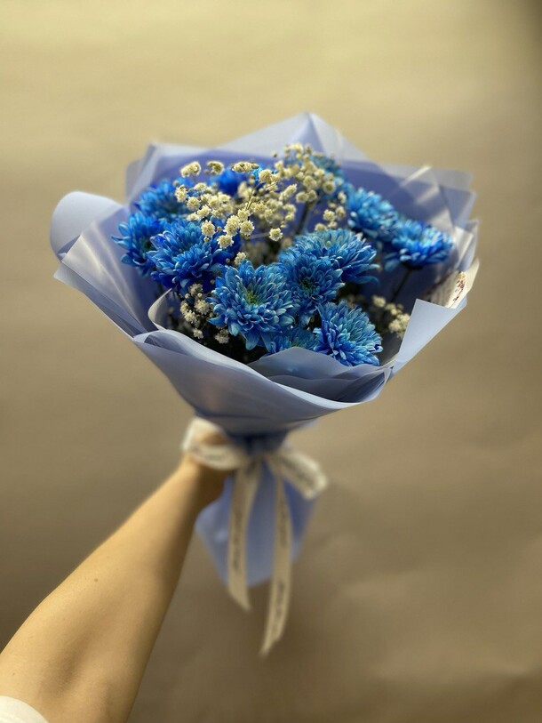 Синии лепестки, артикул F1304756 - 2290 рублей, доставка по городу. Flawery - доставка цветов