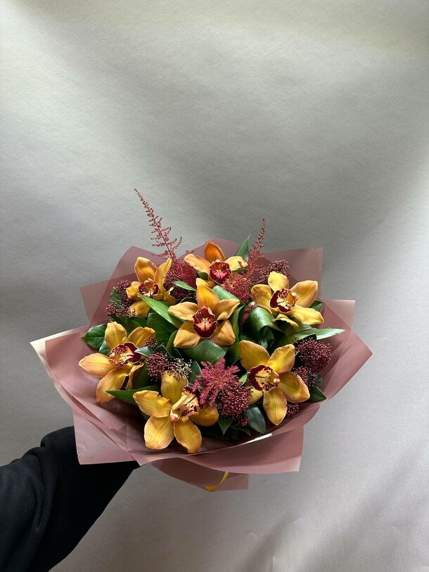 Экзотический микс, артикул F1345545 - 6490 рублей, доставка по городу. Flawery - доставка цветов