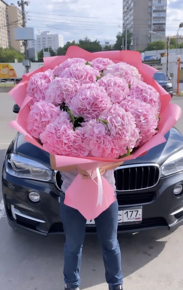 Букет из гортензии, артикул F1136588 - 24200 рублей, доставка по городу. Flawery - доставка цветов