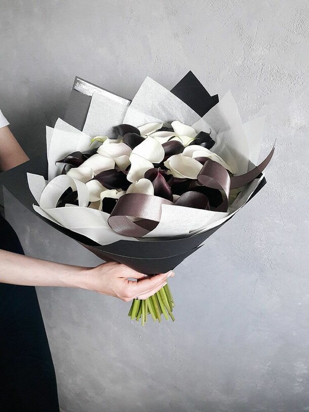 Каллы, артикул F1151593 - 52778 рублей, доставка по городу. Flawery - доставка цветов