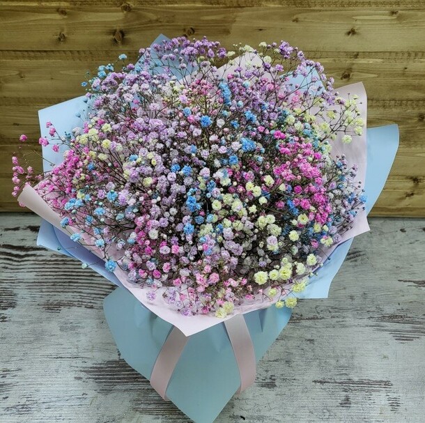 Букет из гипсофилы, артикул F1183063 - 2673 рублей, доставка по городу. Flawery - доставка цветов