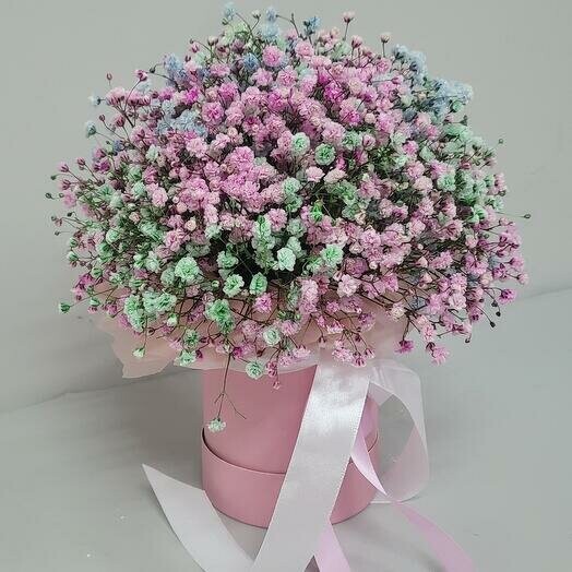 Гипсофила в коробке, артикул F1247661 - 2079 рублей, доставка по городу. Flawery - доставка цветов