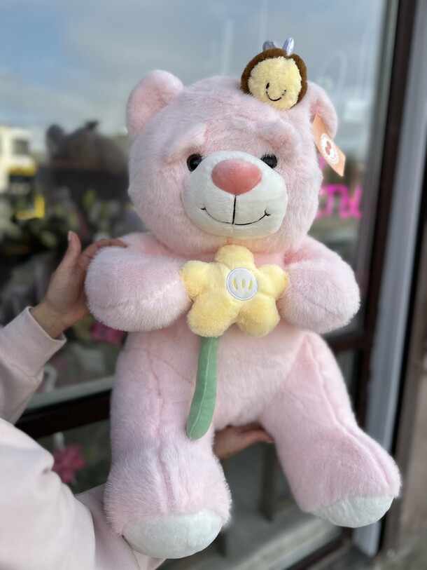 Милый плюшевый мишка, артикул F1223254 - 3750 рублей, доставка по городу. Flawery - доставка цветов