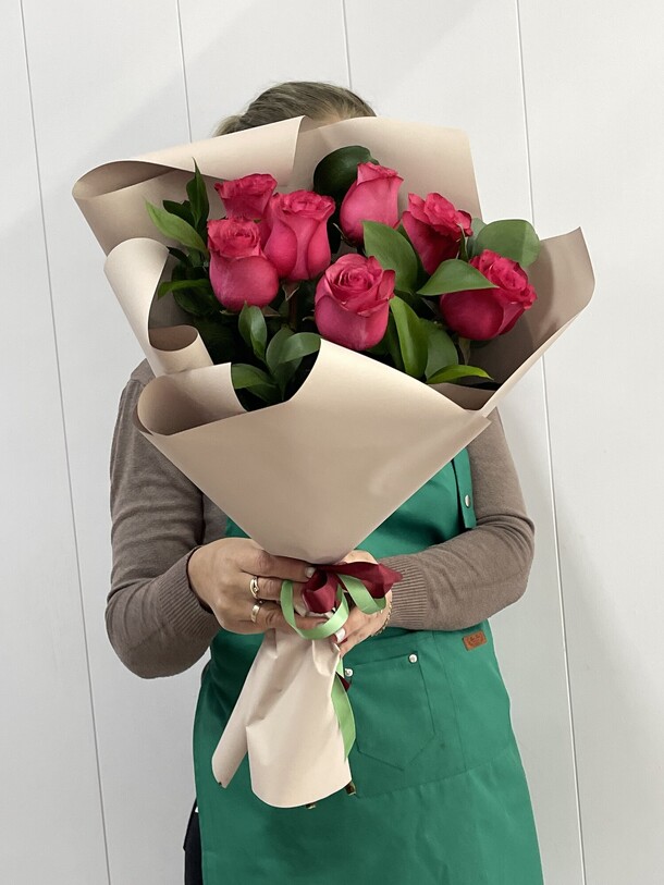 Букет роз, артикул F1201416 - 3990 рублей, доставка по городу. Flawery - доставка цветов