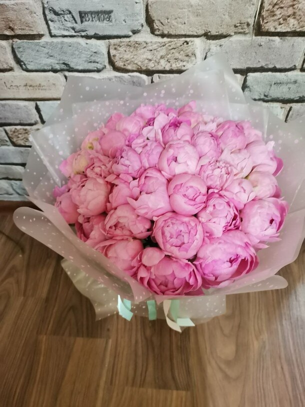 Пионы, артикул F1310587 - 47318 рублей, доставка по городу. Flawery - доставка цветов