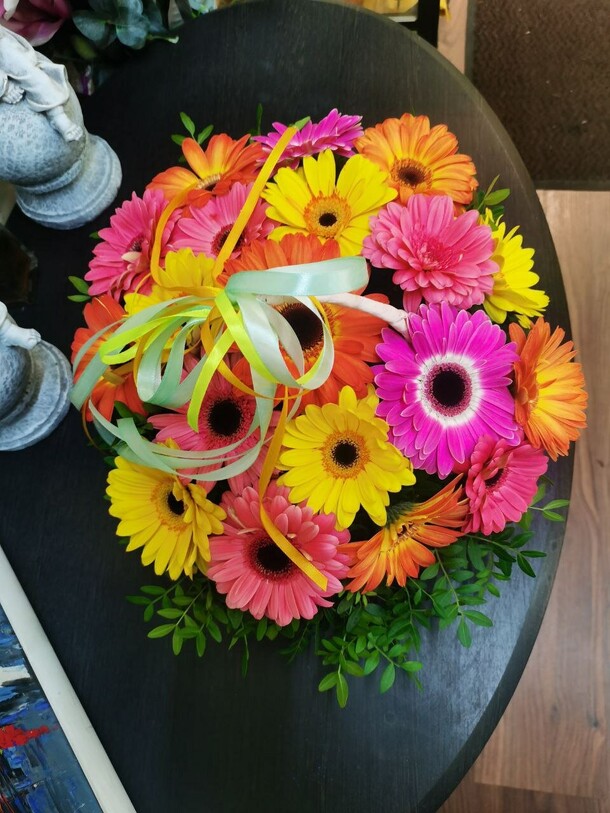 Герберы, артикул F1310622 - 9983 рублей, доставка по городу. Flawery - доставка цветов