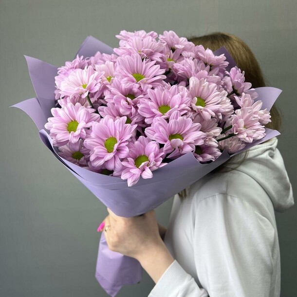 Хризантема кустовая, артикул F1365468 - 3500 рублей, доставка по городу. Flawery - доставка цветов