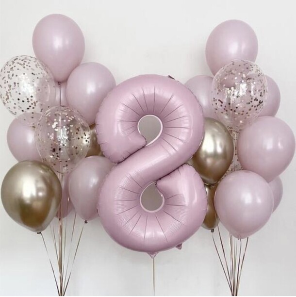 Воздушные шары на 8 марта, артикул F1385693 - 7350 рублей, доставка по городу. Flawery - доставка цветов